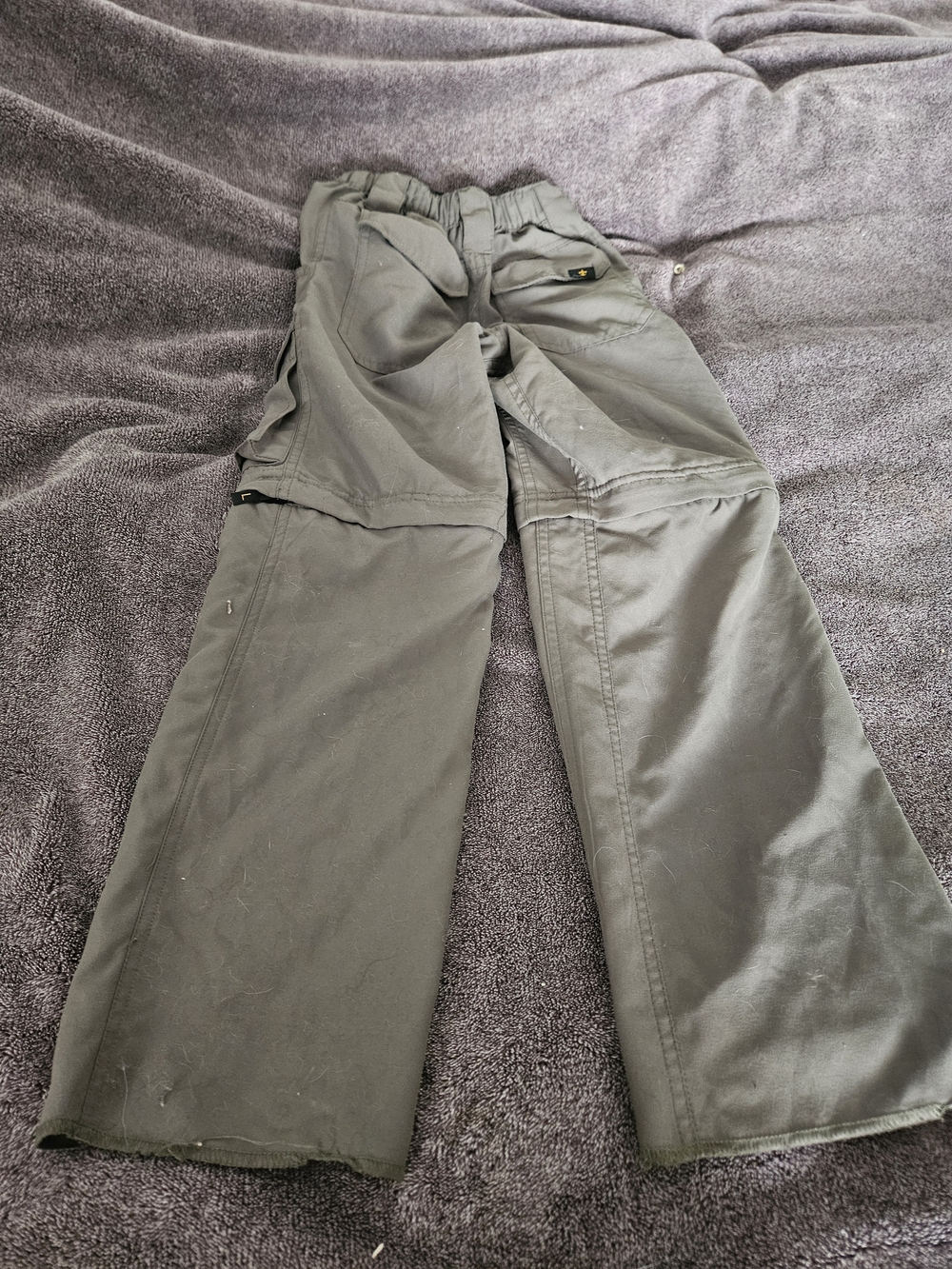 Men's Active Utility Pants in Olive Green